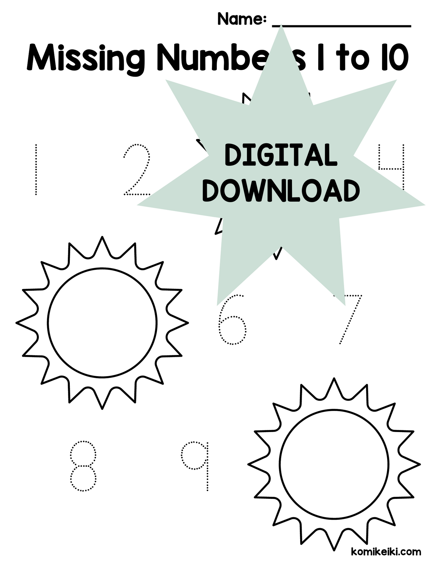 Printable Summer Fun Preschool Activity Packet