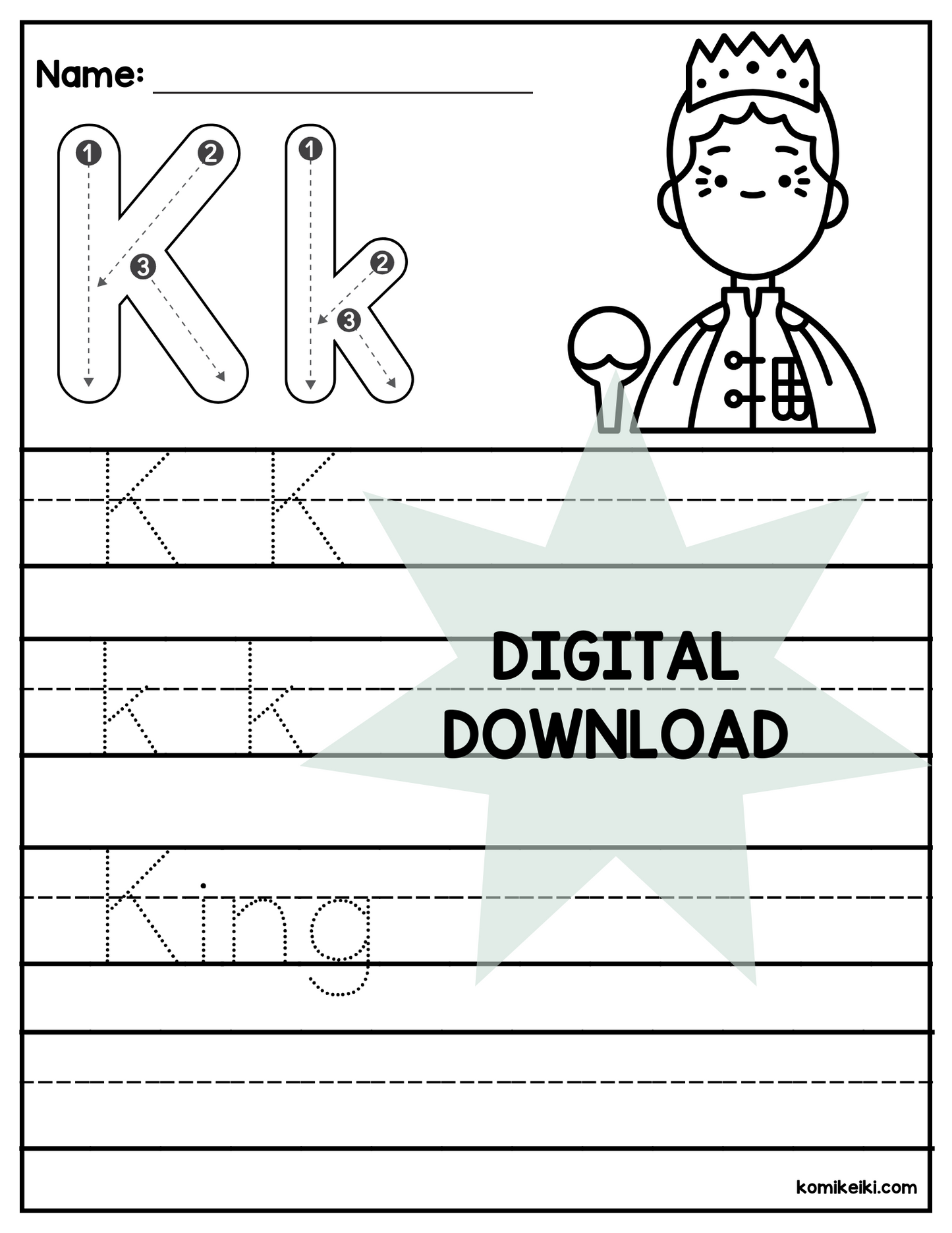 Printable Alphabet Tracing in Hawaii